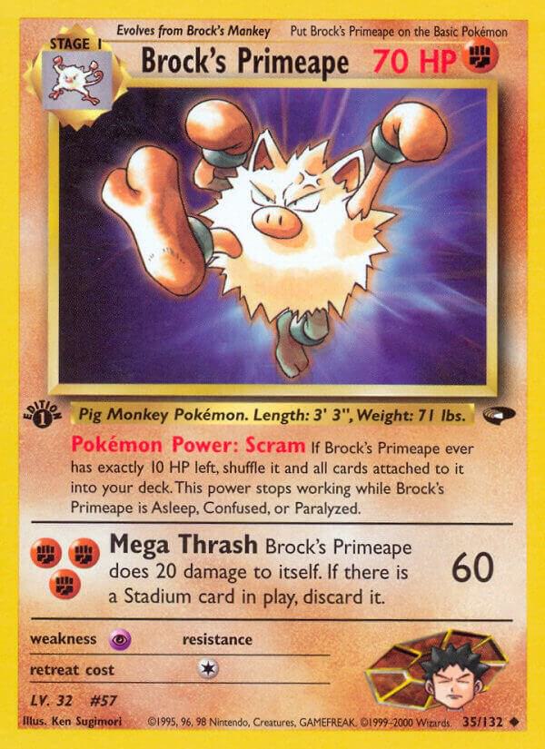 Brock's Primeape - 035/132