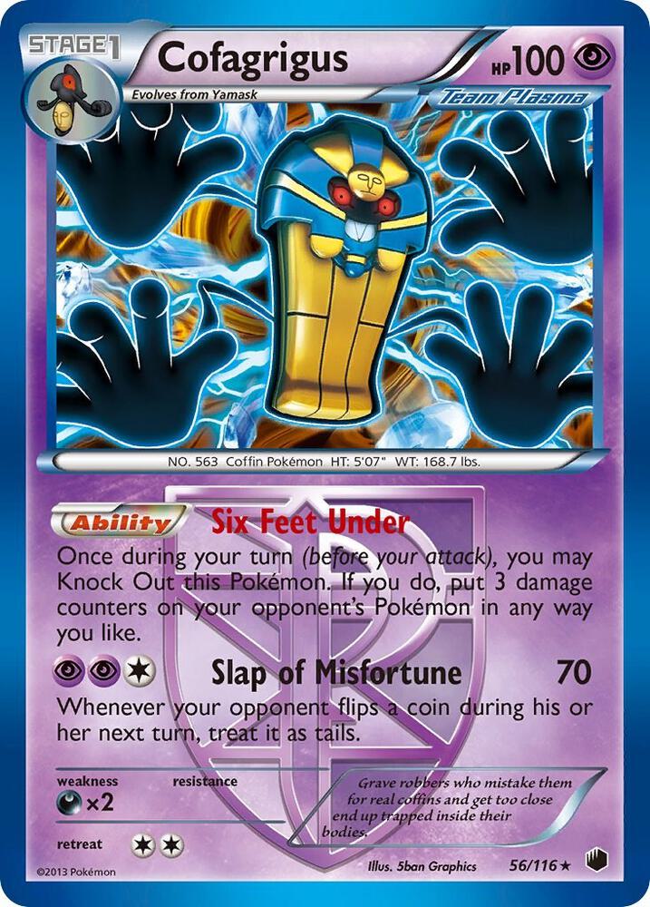 Cofagrigus (Team Plasma) - 56/116