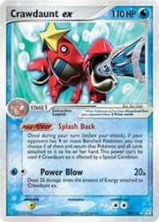 Crawdaunt ex - 99/110