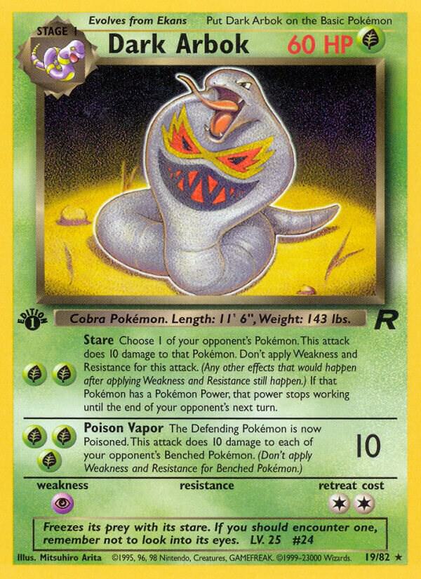 Dark Arbok - 19/82