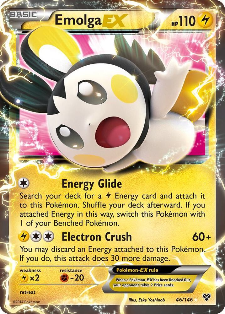 Emolga EX - 46/146
