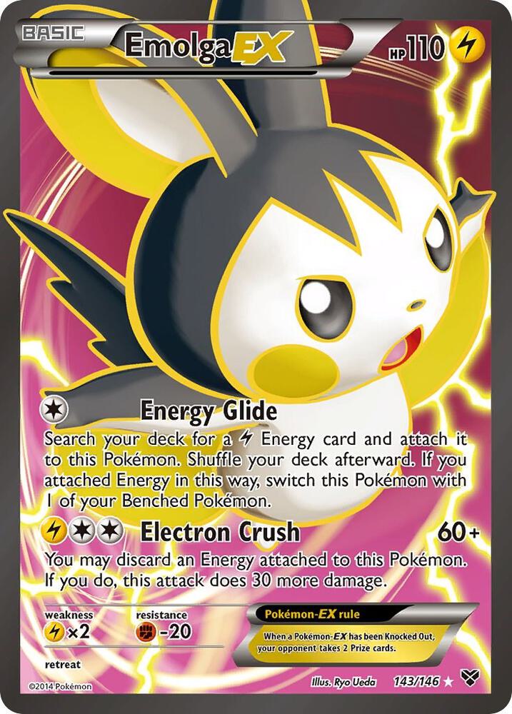 Emolga EX - 143/146