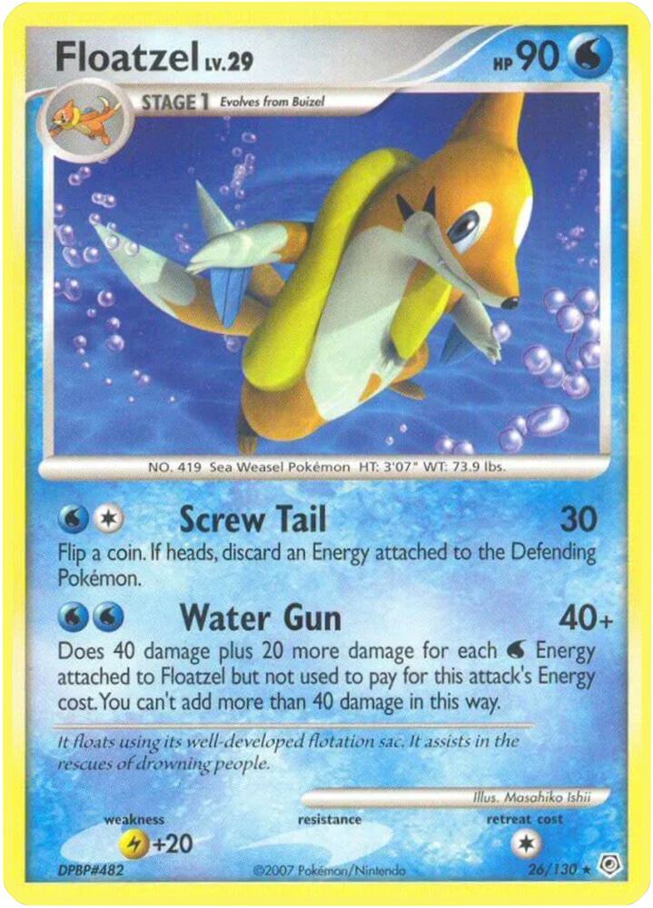 Floatzel - 26/130