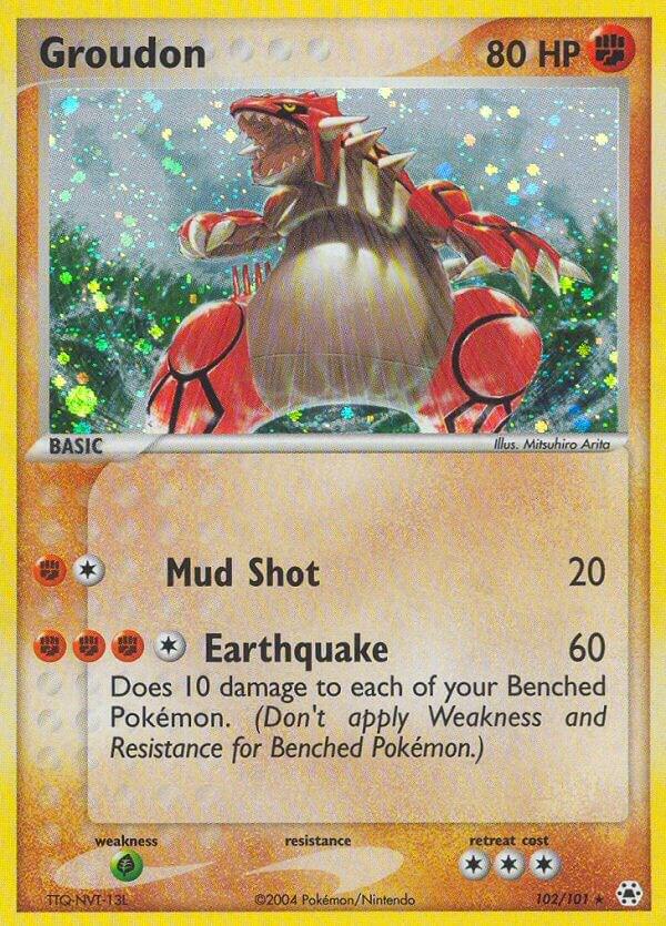 Groudon - 102/101
