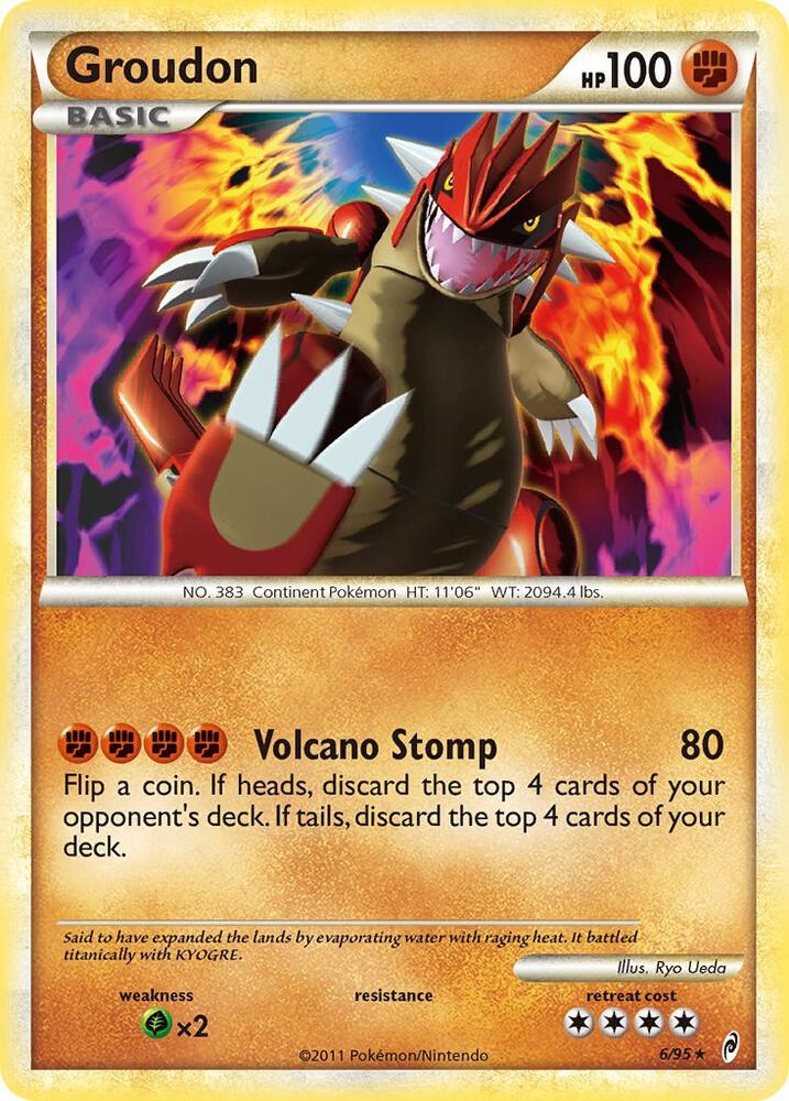 Groudon - 6/95