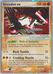 Groudon ex - 93/101