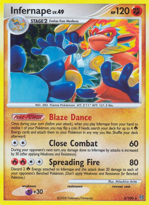Infernape - 3/100