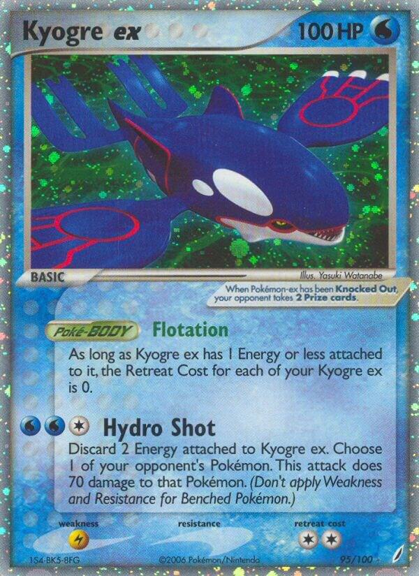 Kyogre ex - 95/100