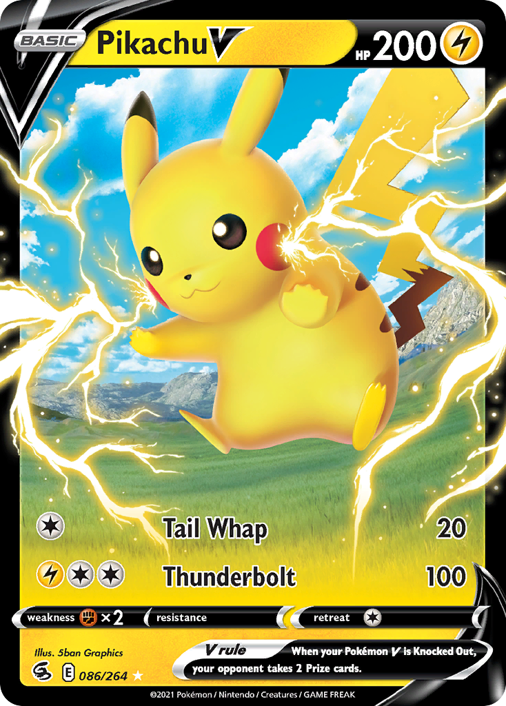 Pikachu V - 086/264