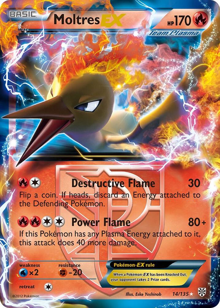 Moltres EX - 14/135