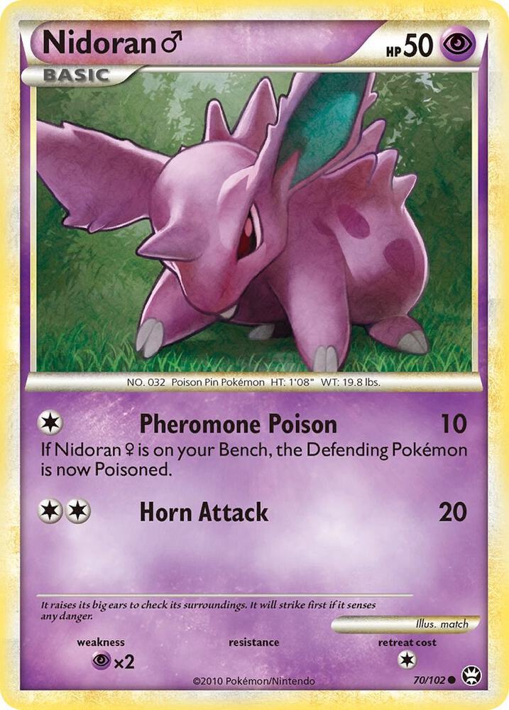 Nidoran M - 70/102