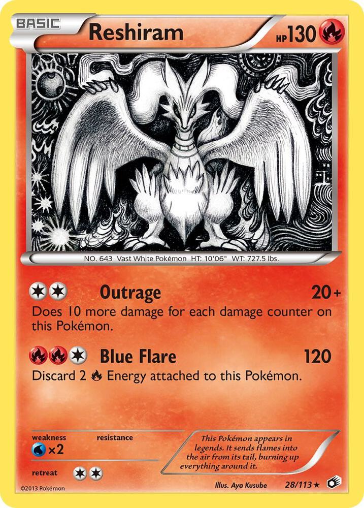 Reshiram - 28/113