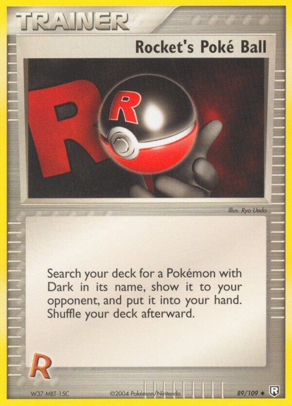 Rocket's Poke Ball - 89/109