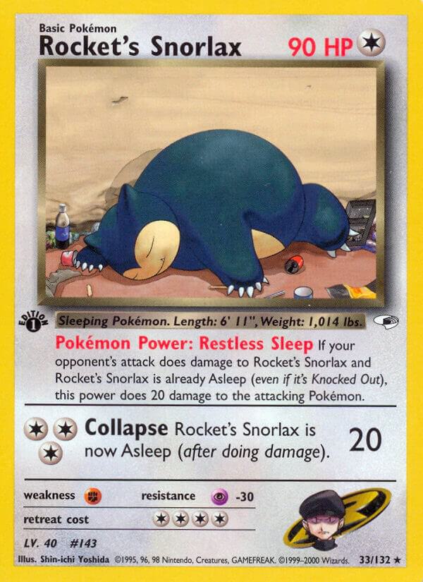 Rocket's Snorlax - 033/132