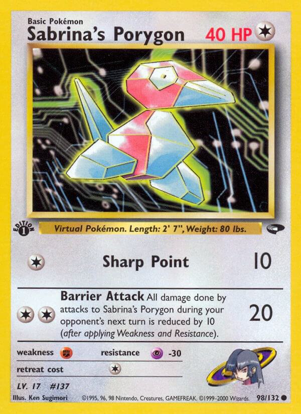Sabrina's Porygon - 098/132
