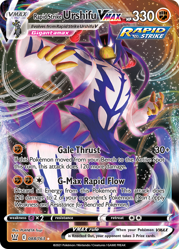 Rapid Strike Urshifu VMAX - 088/163