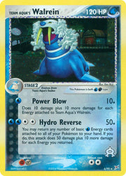 Team Aqua's Walrein - 6/95