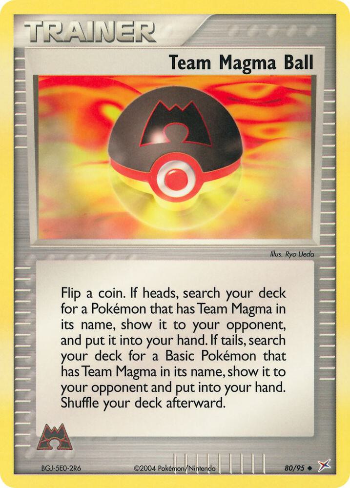 Team Magma Ball - 80/95