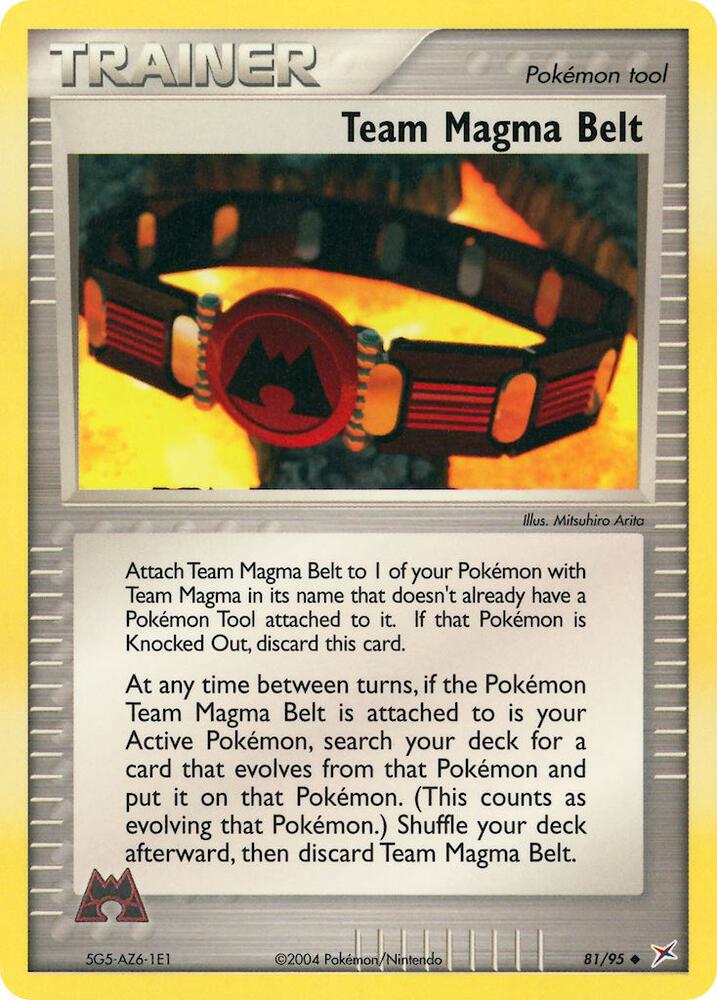 Team Magma Belt - 81/95