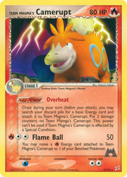 Team Magma's Camerupt - 19/95