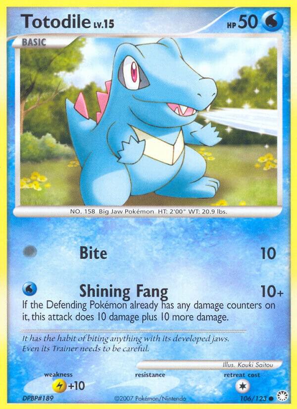 Totodile - 106/123