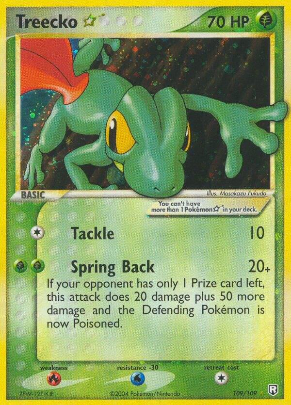 Treecko Star - 109/109