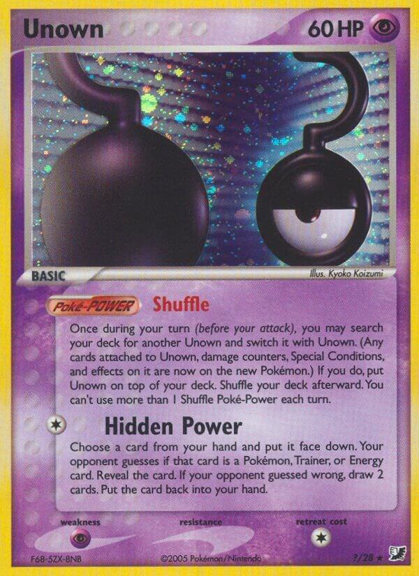 Unown - ?/28