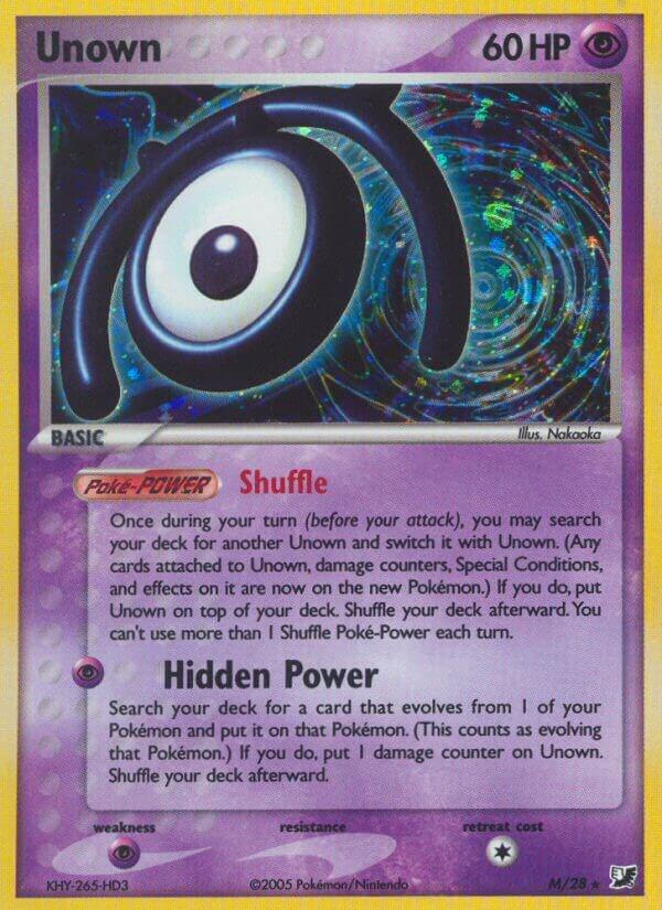 Unown - M/28