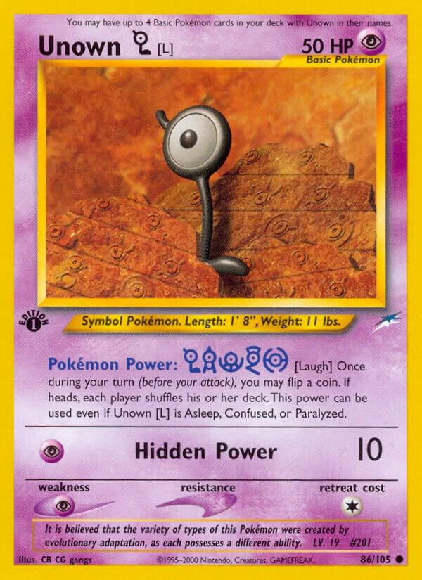 Unown [L] - 086/105
