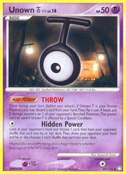 Unown [T] - 67/123