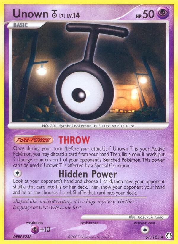 Unown [T] - 67/123