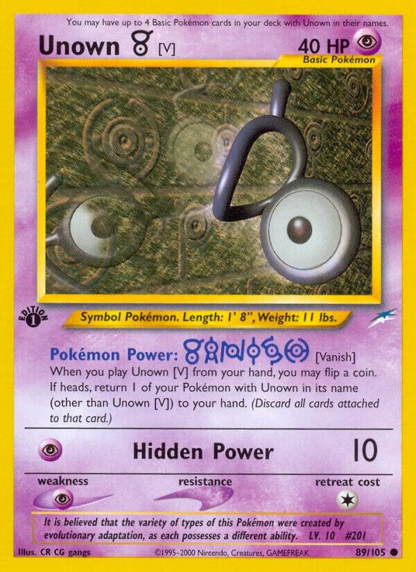 Unown [V] - 089/105