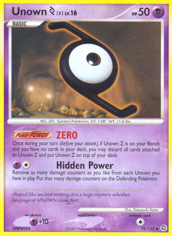 Unown [Z] - 72/132