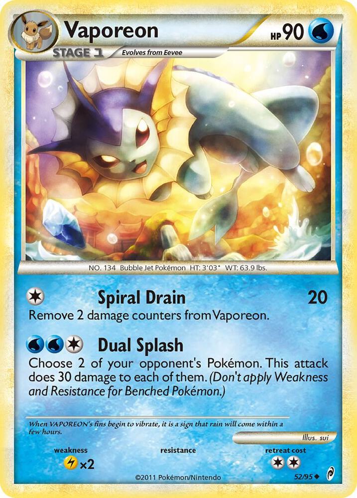 Vaporeon - 52/95