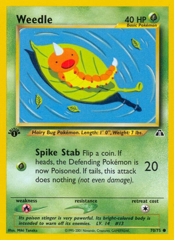 Weedle - 70/75