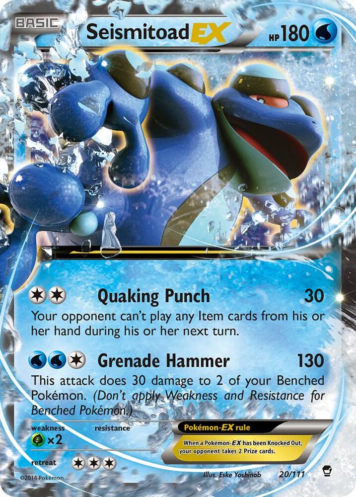 Seismitoad EX - 20/111