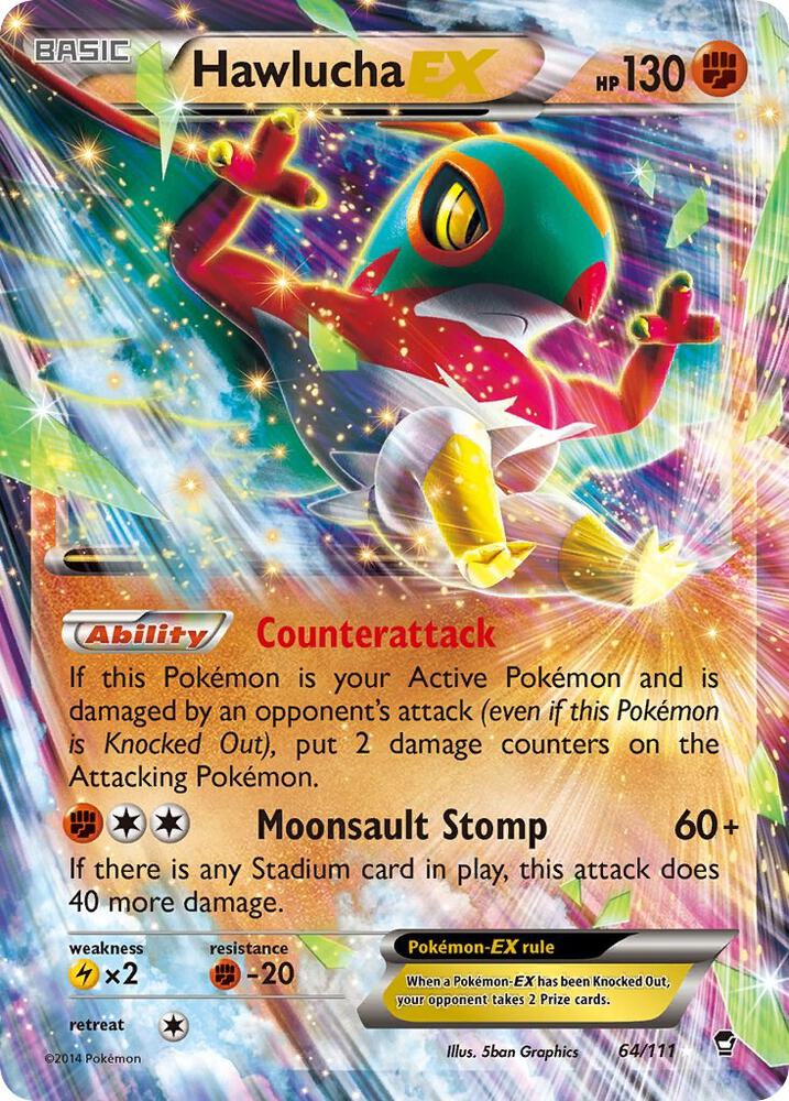 Hawlucha EX - 64/111