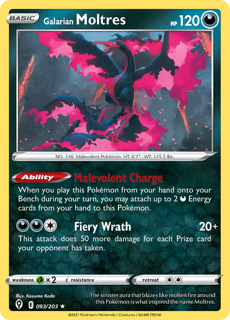 Galarian Moltres - 093/203