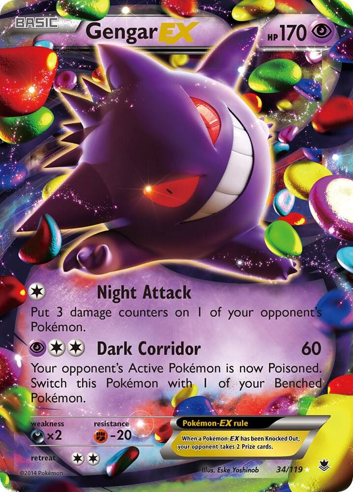 Gengar EX - 34/119