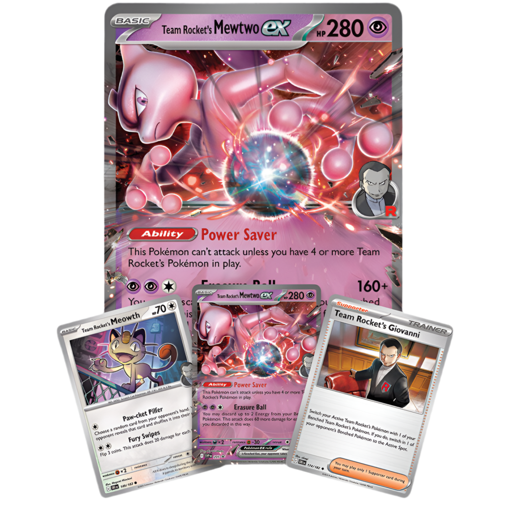 Team Rocket's Mewtwo ex Box