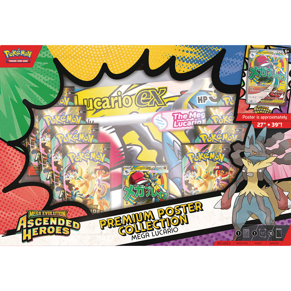 Ascended Heroes Premium Poster Collection – POKELAGERET.NO