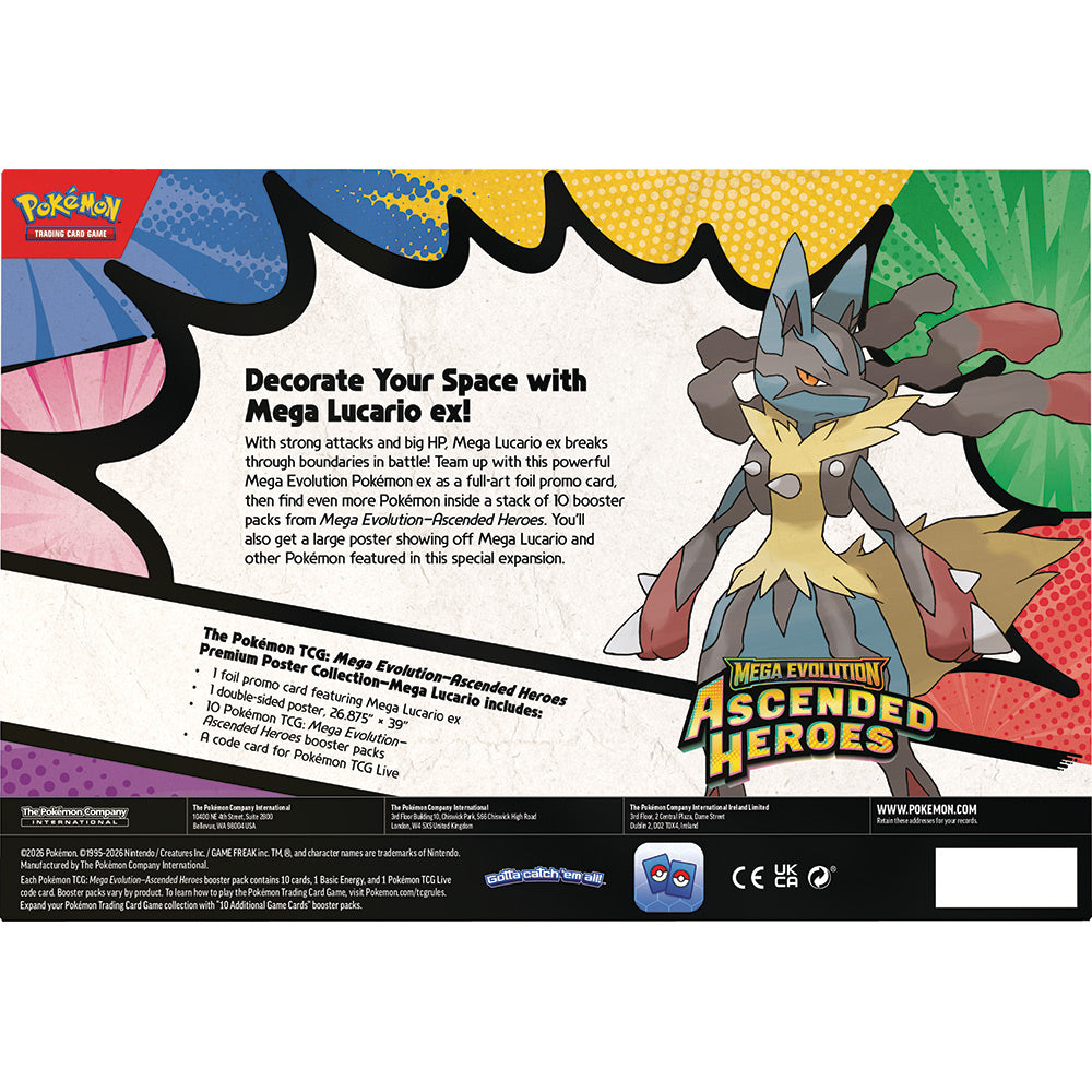 Ascended Heroes Premium Poster Collection – POKELAGERET.NO
