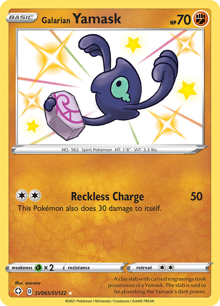 Galarian Yamask - SV065/SV122