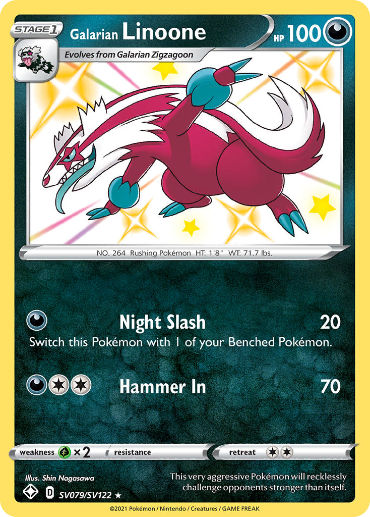 Galarian Linoone - SV079/SV122