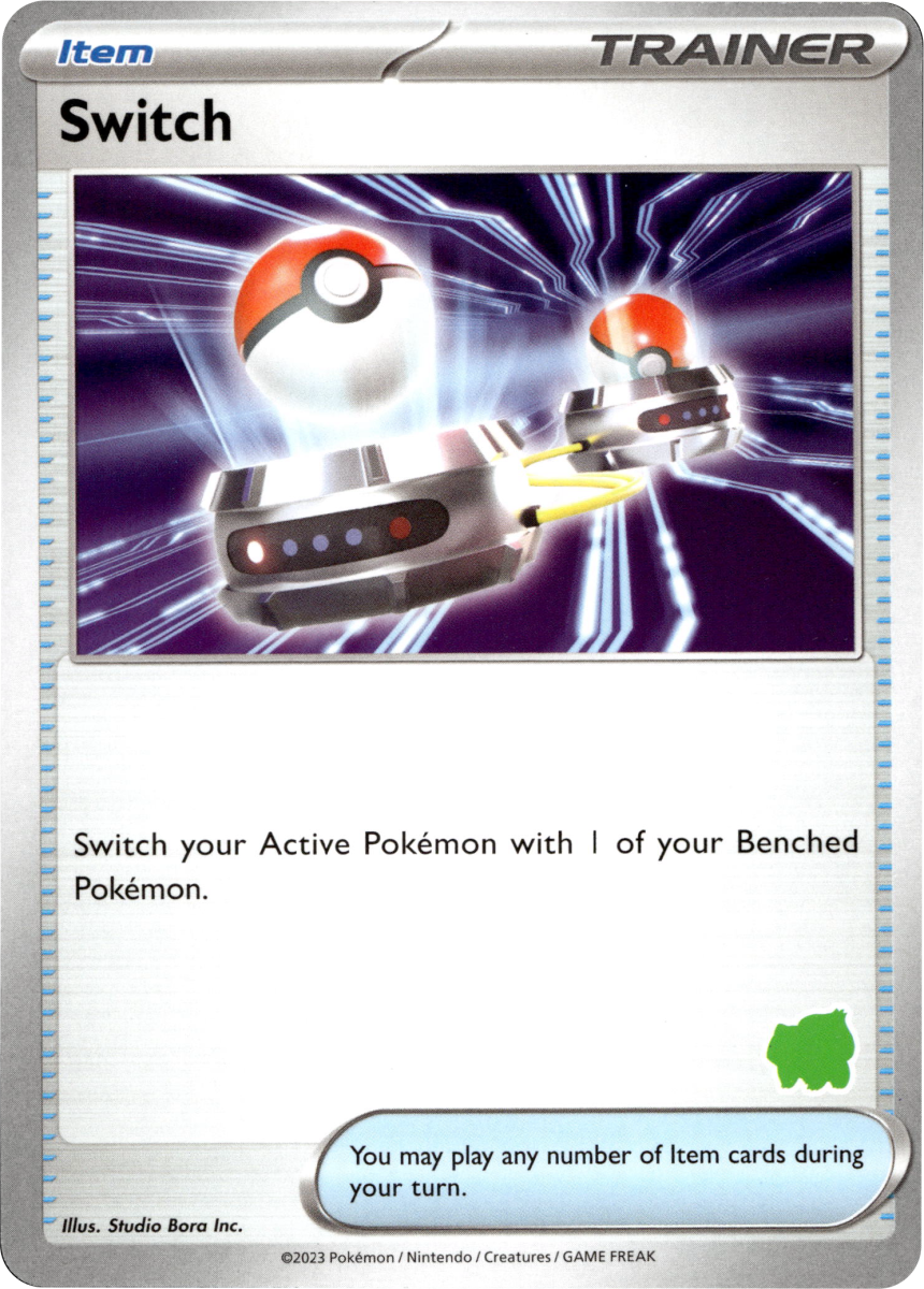 Switch (Bulbasaur) (eget katalogbilde)