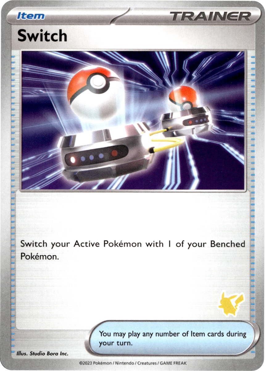 Switch (Pikachu) (eget katalogbilde)