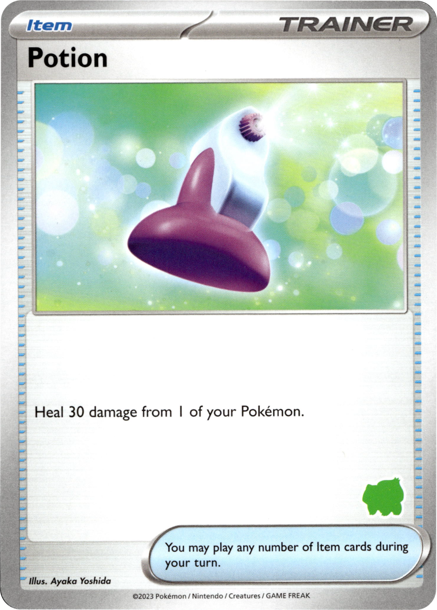 Potion (Bulbasaur) (eget katalogbilde)