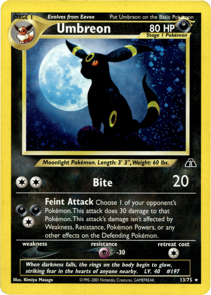 Umbreon (13) (eget katalogbilde)