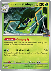 Team Rocket's Spidops - 019/217