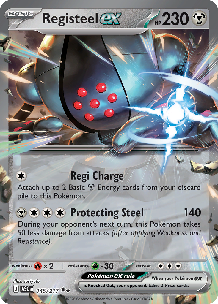Registeel ex - 145/217